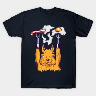 breakfast llama T-Shirt